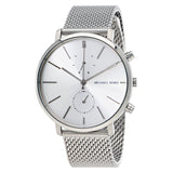 Michael Kors Jaryn Silver Dial Men's Stainless Steel Mesh Watch MK8541 - BigDaddy Watches