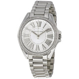 Michael Kors Kacie Silver Dial Stainless Steel Ladies Watch MK6183 - BigDaddy Watches