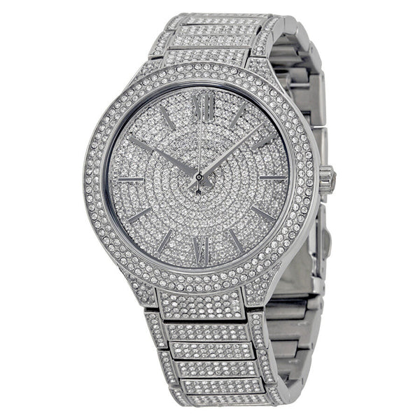 Michael Kors Kerry Crystal Pave Stainless Steel Ladies Watch MK3359 - BigDaddy Watches