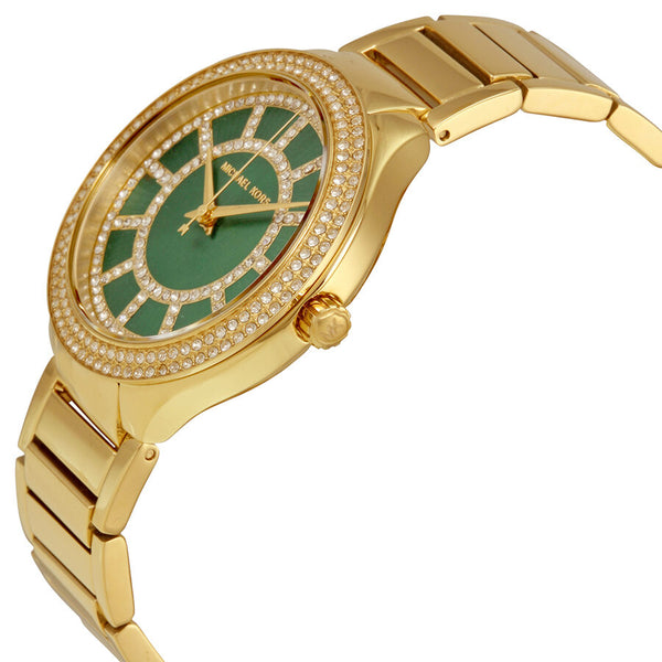 Michael Kors Kerry Green Crystal-set Dial Ladies Watch MK3409 - BigDaddy Watches #2