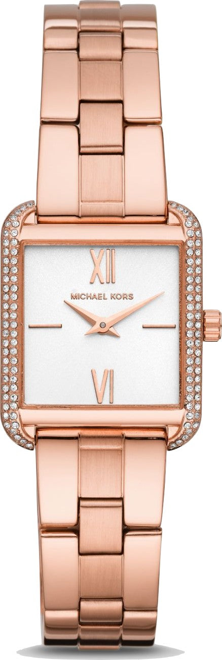 Michael Kors Rose Gold Square Lake Women's Watch  MK3950 - Big Daddy Watches