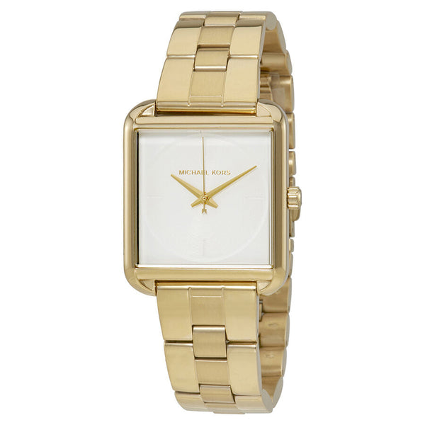 Michael Kors Lake White Dial Ladies Gold Tone Watch MK3644 - BigDaddy Watches