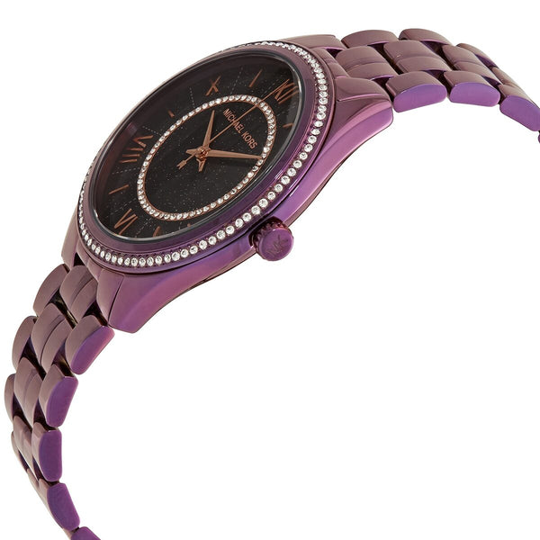 Michael Kors Lauryn Quartz Crystal Black Dial Ladies Watch MK3724 - BigDaddy Watches #2