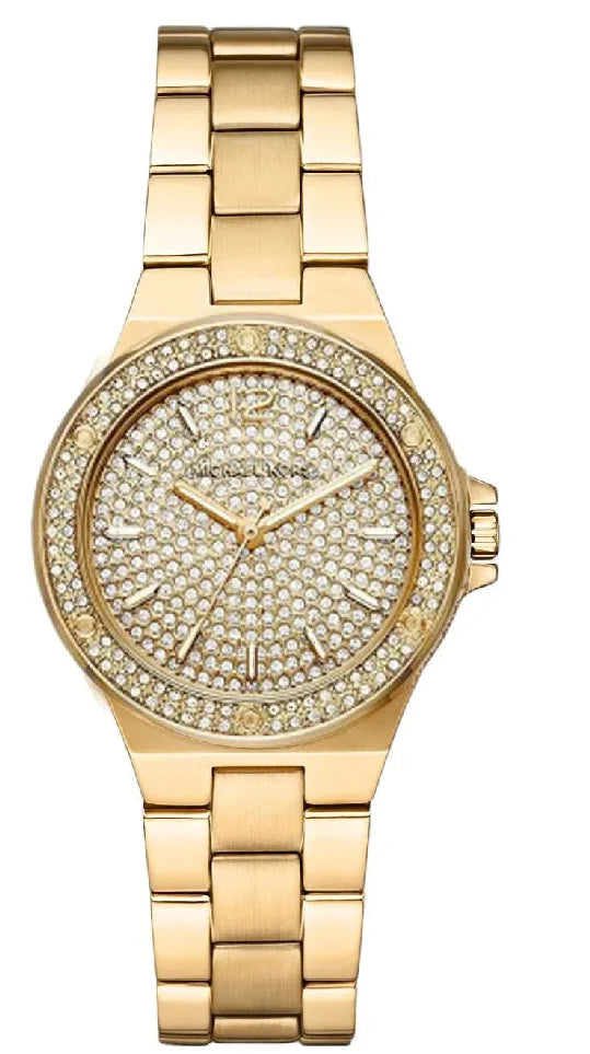 Michael Kors Lennox Three-Hand Gold Women's Watch - MK7289