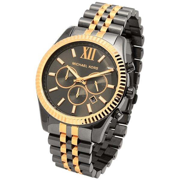 Michael Kors Lexington Chronograph Grey Dial Men’s Watch MK8561 - Watch