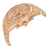 MICHAEL KORS Lexington Chronograph Rose Gold Big Watch MK8319