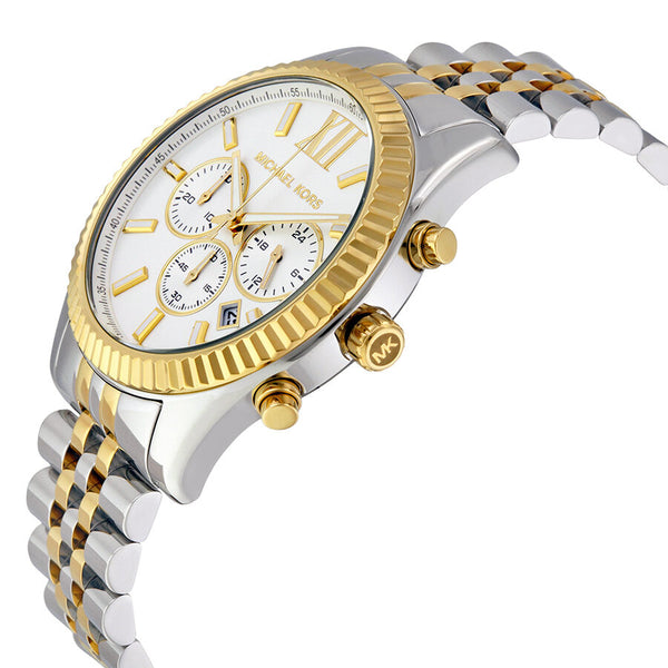 Michael Kors Lexington Chronograph Two-Tone Men's Watch MK8344