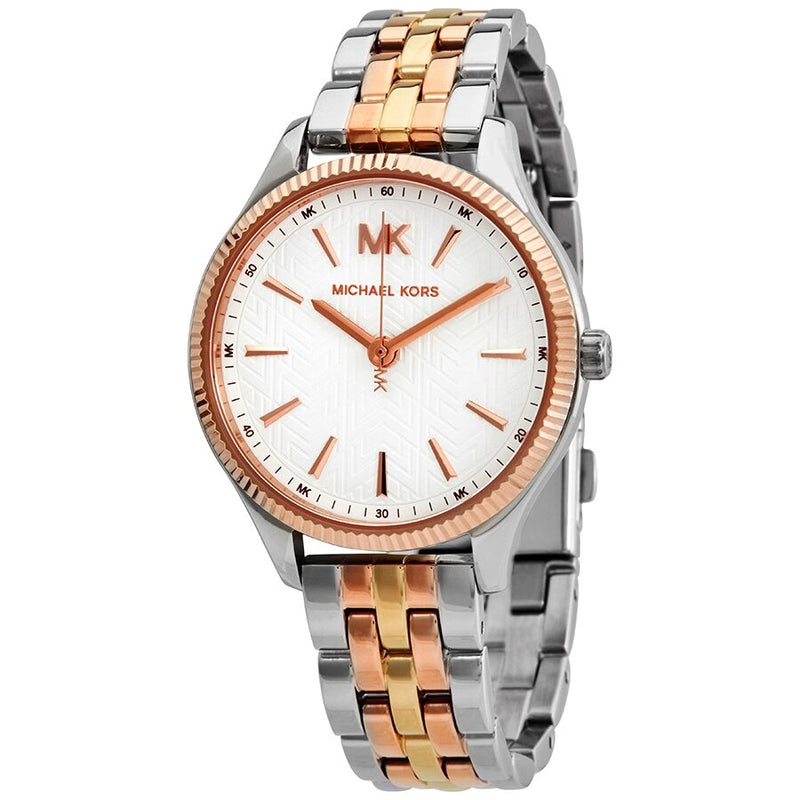 Michael Kors Lexington Quartz White Dial Ladies Watch MK6642 - BigDaddy Watches