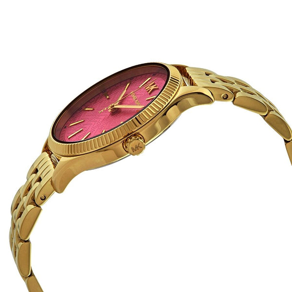 Michael Kors Lexington Quartz Pink Dial Ladies Watch MK6640 - BigDaddy Watches #2