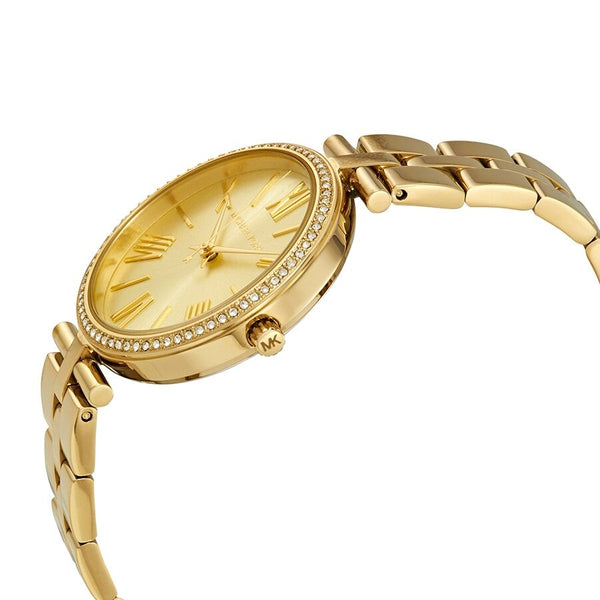 Michael Kors Maci Crystal Yellow Gold Dial Ladies Watch MK3903 - BigDaddy Watches #2