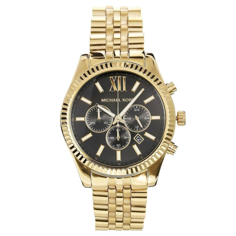 Michael Kors Lexington Chronograph Gold Men's Watch MK8286