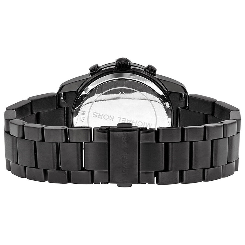 Michael Kors Mercer Chronograph Black Dial Black-plated Ladies Watch MK5858 - BigDaddy Watches #3
