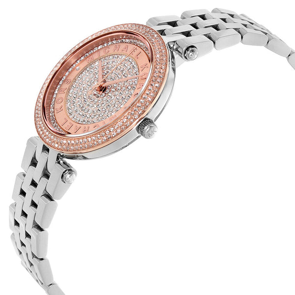 Michael Kors Darci Pave Dial Two-Tone Ladies Watch MK3446