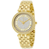 Michael Kors Mini Darci Gold Crystal Pave Dial Ladies Watch MK3445 - BigDaddy Watches
