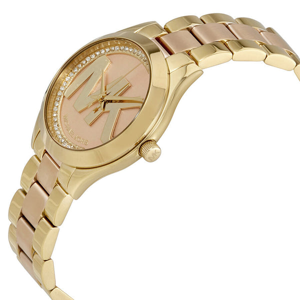 Michael Kors Mini Slim Runway Rose Dial Ladies Watch MK3650 - BigDaddy Watches #2