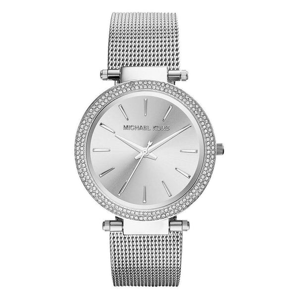 Michael Kors Darci Silver Mesh Strap Ladies Watch MK3367