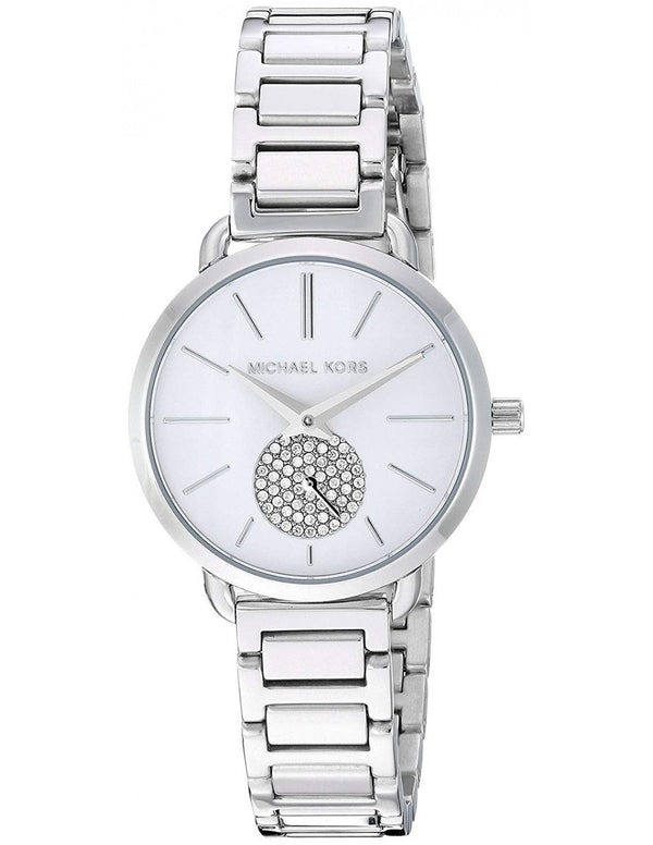 Michael Kors Portia Quartz Silver Dial Ladies Watch MK3837