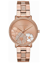 Michael Kors Floral Jaryn Rose Gold Women's Watch  MK3865 - Big Daddy Watches