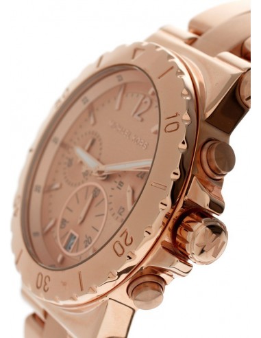 Michael Kors Chronograph Rose Gold Watch MK5314