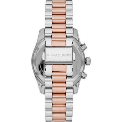 Michael Kors Lexington Chronograph Quartz Rose Gold Dial Ladies Watch MK7219