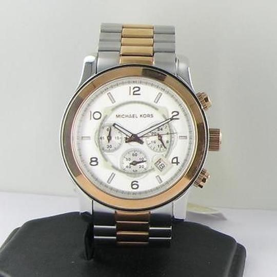 Michael Kors Bradshaw Chronograph Silver Dial Men's Watch MK8176 Water resistance: 100 meters / 330 feet Movement: Quartz  