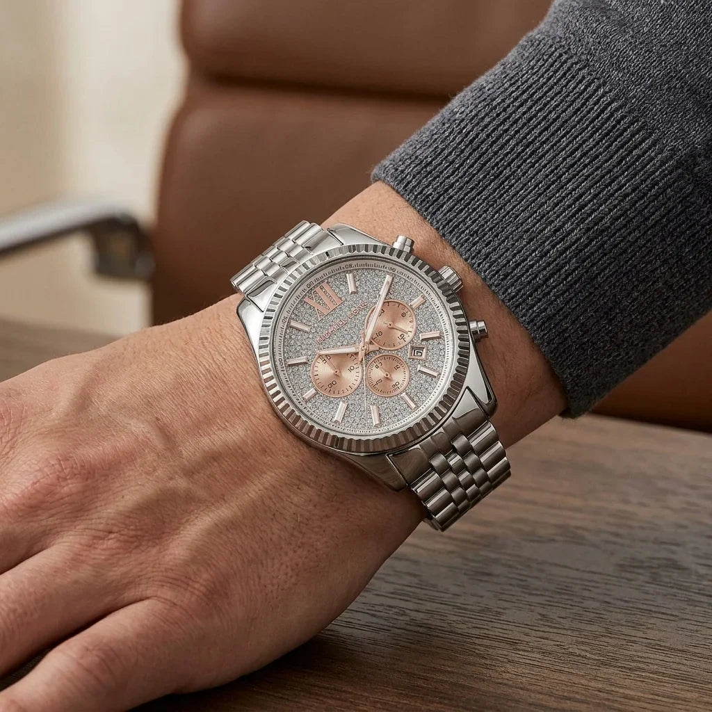 Michael Kors Lexington Chronograph Ladies Watch MK8515