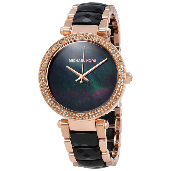 Michael Kors Parker Black Dial Ladies Watch MK6414 - BigDaddy Watches
