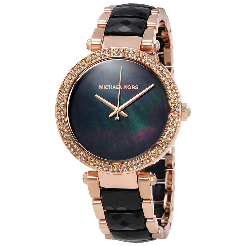Michael Kors Parker Black Dial Ladies Watch MK6414 - BigDaddy Watches