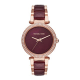 Michael Kors Parker Burgundy Women's Watch MK6412
