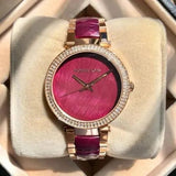 Michael Kors Parker Burgundy Women's Watch MK6412
