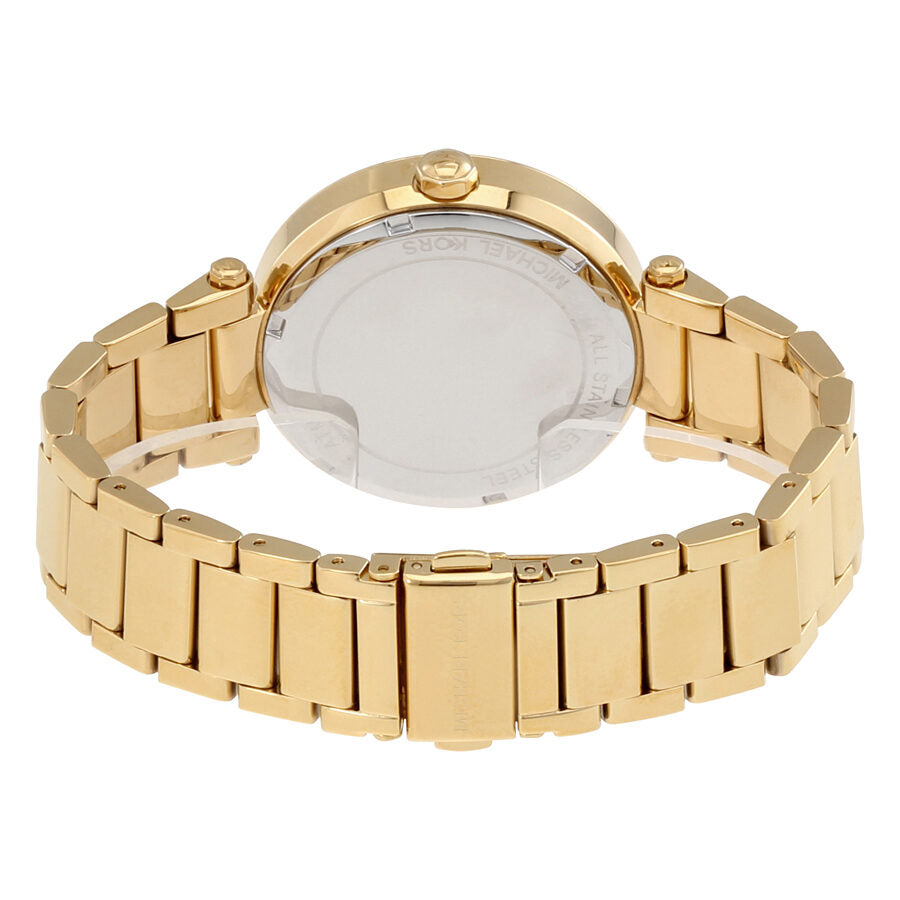 Michael Kors Parker Champagne Dial Gold-tone Watch #MK5784 - The Watches Men & CO #3
