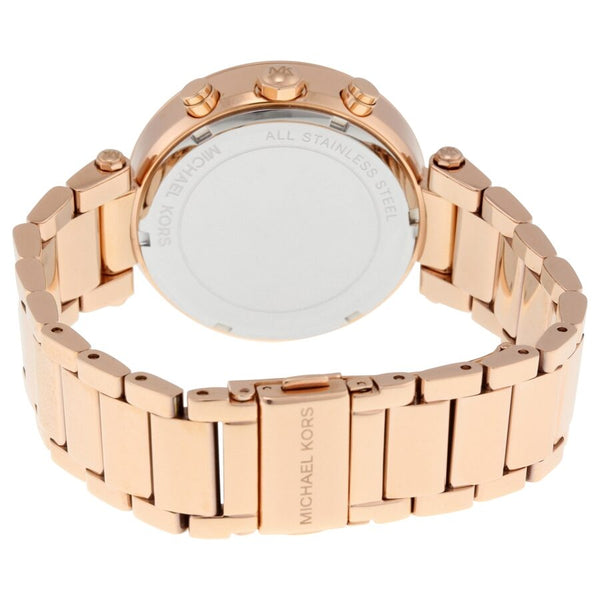 Michael Kors Parker Chronograph Rose Gold Ladies Watch MK5491