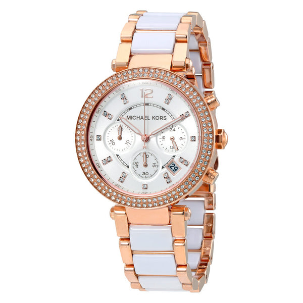 Michael Kors Parker Chronograph White Women's Watch MK5774