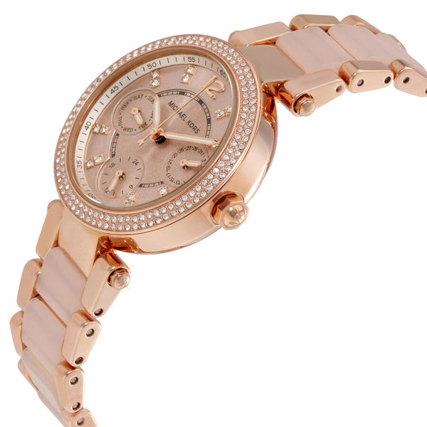 Michael Kors Parker Multi-Function Rose Ladies Watch MK6110