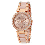 Michael Kors Parker Multi-Function Rose Ladies Watch MK6110