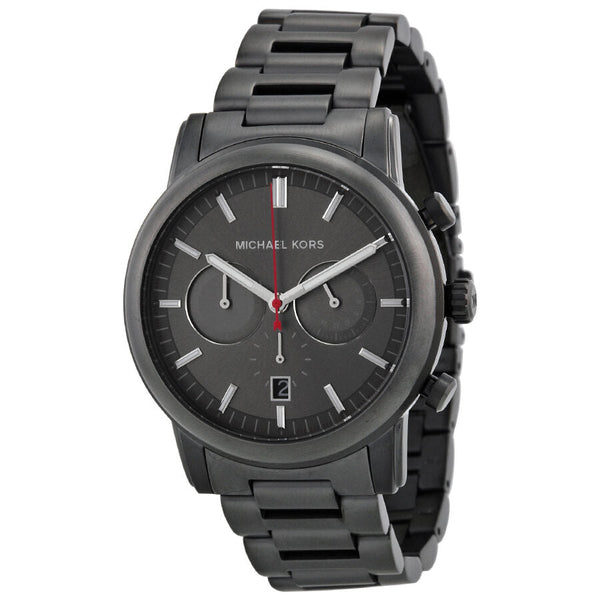 Michael Kors Pennant Chronograph Gunmetal Dial Gunmetal Ion-plated Men's Watch MK8371 - BigDaddy Watches