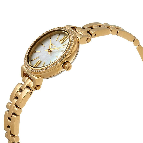 Michael Kors Petite Sofie Crystal Mother of Pearl Dial Ladies Watch MK3833 - BigDaddy Watches #2
