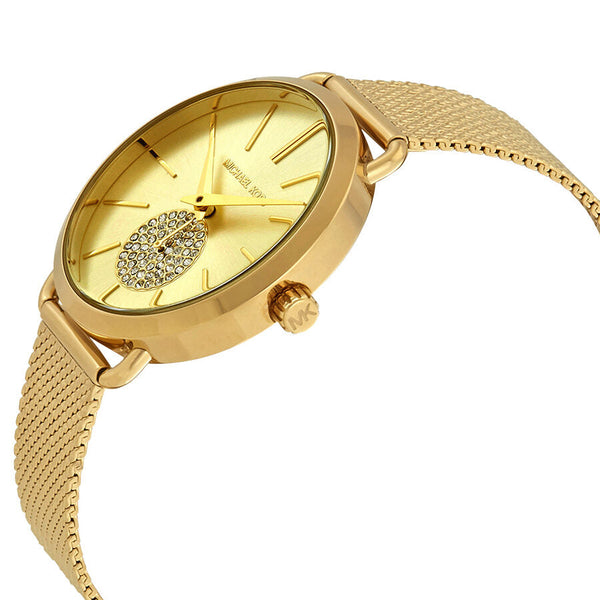 Michael Kors Porita Gold Dial Ladies Watch MK3844 - BigDaddy Watches #2