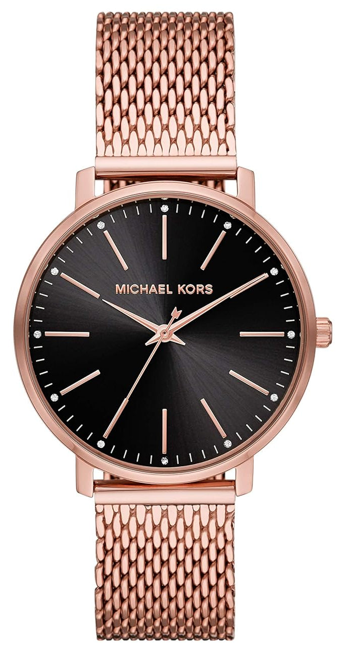 Michael Kors Pyper Rose Gold-Tone Mesh Women's Watch - MK4566