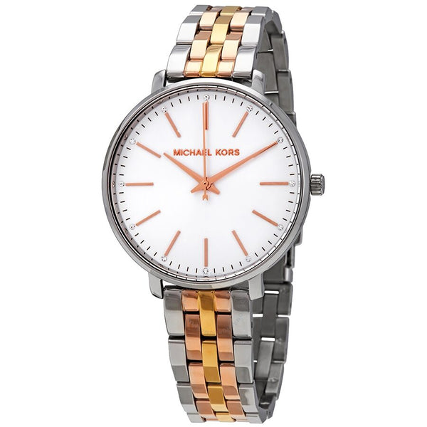 Michael Kors Pyper Tri-Tone Unisex Watch MK3901