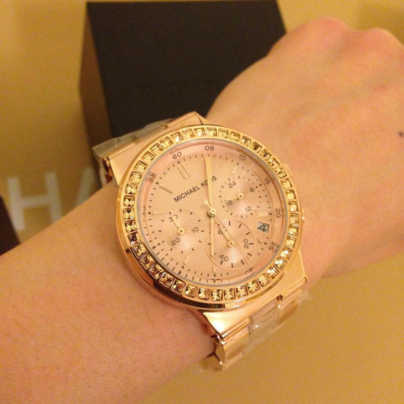 Michael Kors Mini Dylan Chronograph Dial Ladies Watch MK5586