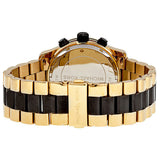 Michael Kors Runway Chronograph Black Dial Gold Men's Watch MK8265
