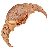 Michael Kors Runway Chronograph Rose Gold Women's Watch MK5128