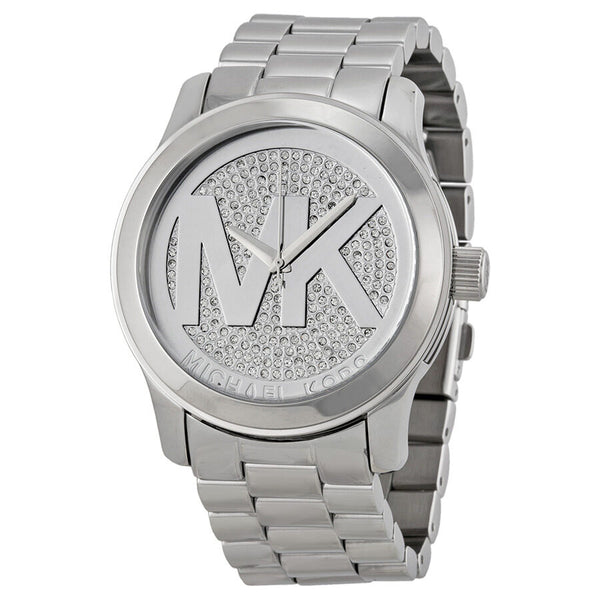 Michael Kors Runway Crystal Pave Dial Bling Watch MK5544