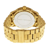 Michael Kors Runway Gold Crystal Pave Dial Bling Watch MK5706