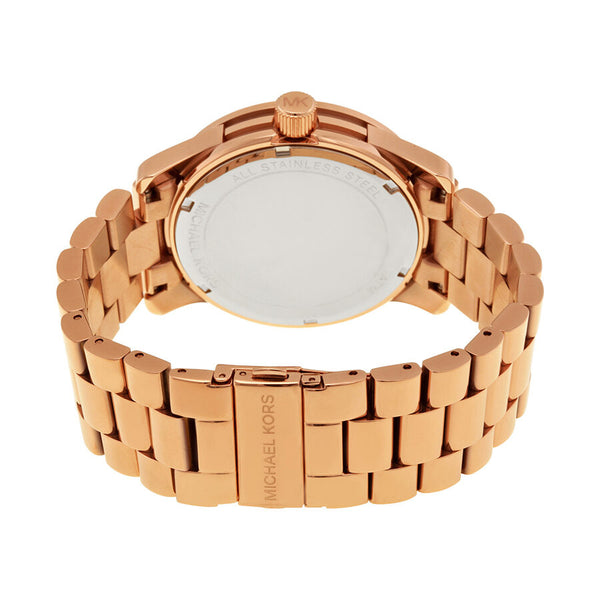 Michael Kors Runway Rose Gold Bling Watch MK5661