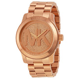 Michael Kors Runway Rose Gold Bling Watch MK5661