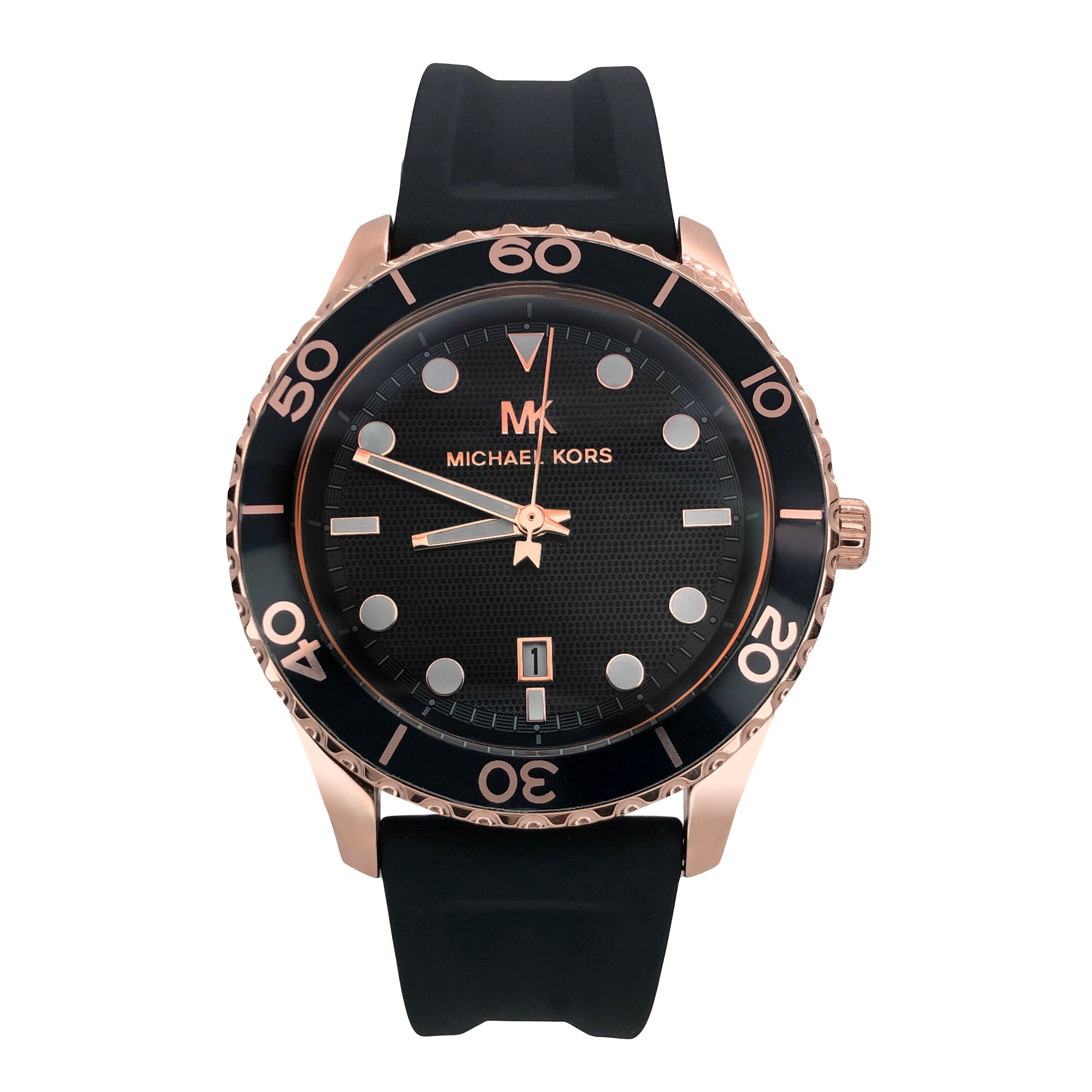 Michael Kors Runway Silicon Strap Women’s Watch MK6852 - Watch