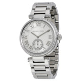 Michael Kors Skylar Silver Dial Stainless Steel Ladies Watch MK5866 - BigDaddy Watches