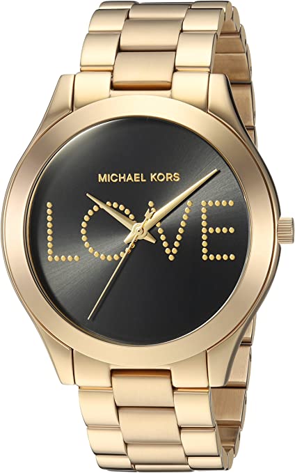 Michael Kors Slim Runway Gold-Tone Women's Watch - MK3803